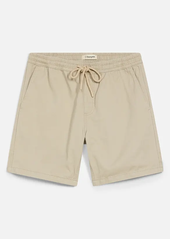 Shorts med stretchlinning i Relaxed Fit, bonprix