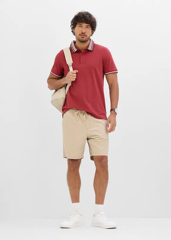 Shorts med stretchlinning i Relaxed Fit, bonprix