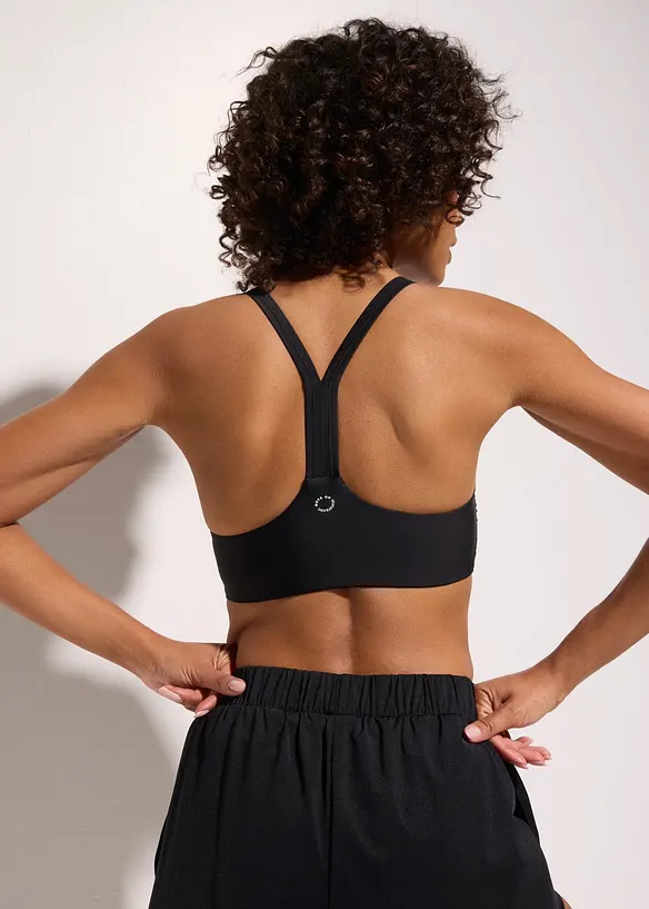 Bustier-bikinioverdel for trening av hurtigt&oslash;rkende materiale, bonprix