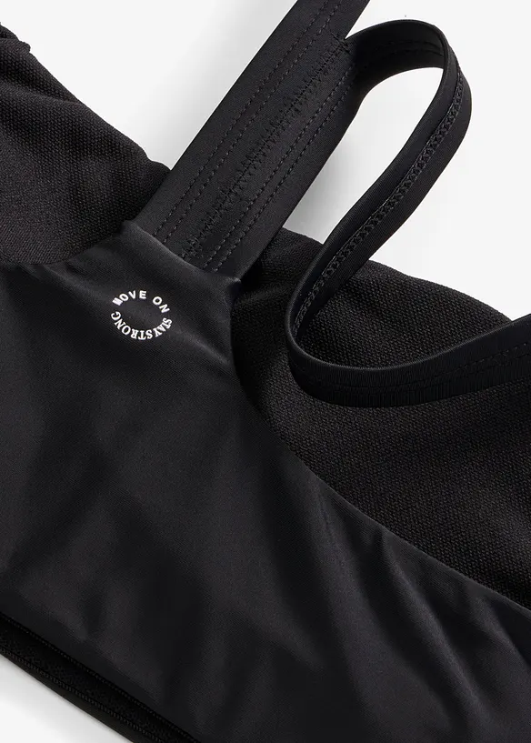 Bustier-bikinioverdel for trening av hurtigt&oslash;rkende materiale, bonprix