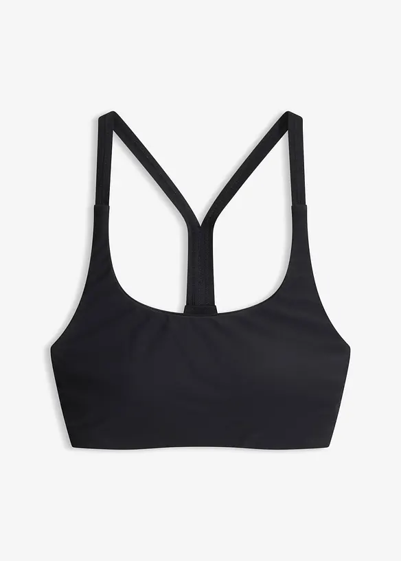 Bustier-bikinioverdel for trening av hurtigt&oslash;rkende materiale, bonprix