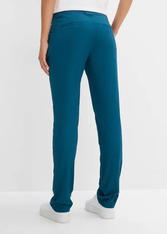 Chinos i bomullsmiks med stretch, bonprix
