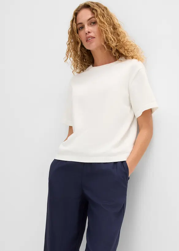 Culotte i lett linmiks, bonprix