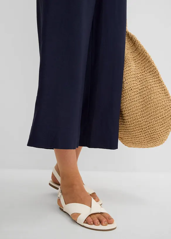 Culotte i lett linmiks, bonprix