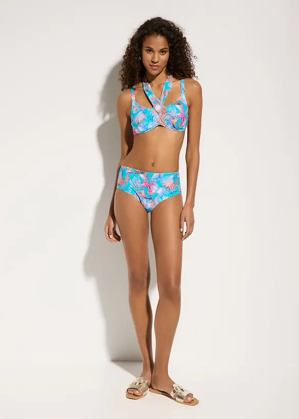 Bustier-bikini i omslagsmodell (2-delt sett), bonprix
