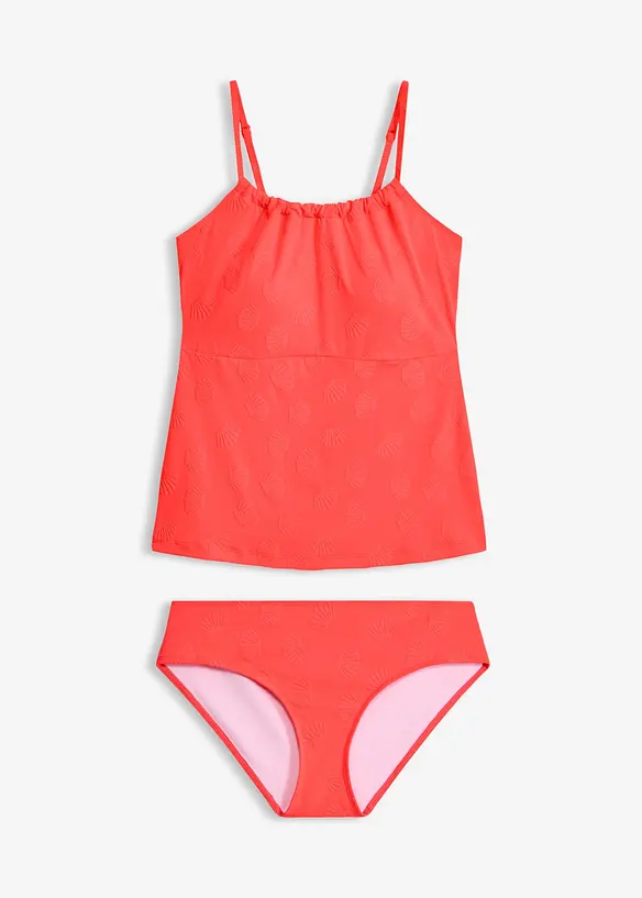 Tankini i strukturmateriale (2-delt sett), bonprix