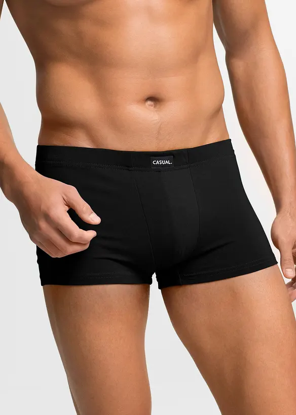 Trunks med myk bomull (3-pack), bonprix