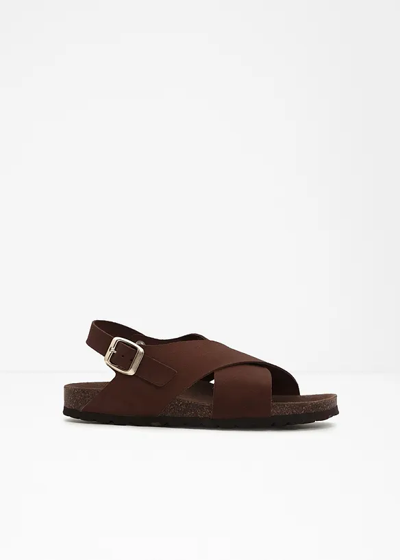 Sandaler i skinn, bonprix