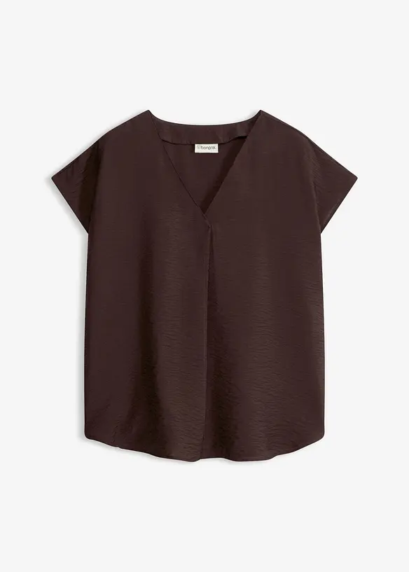 Bluse i viskoseblanding med pent fall, bonprix
