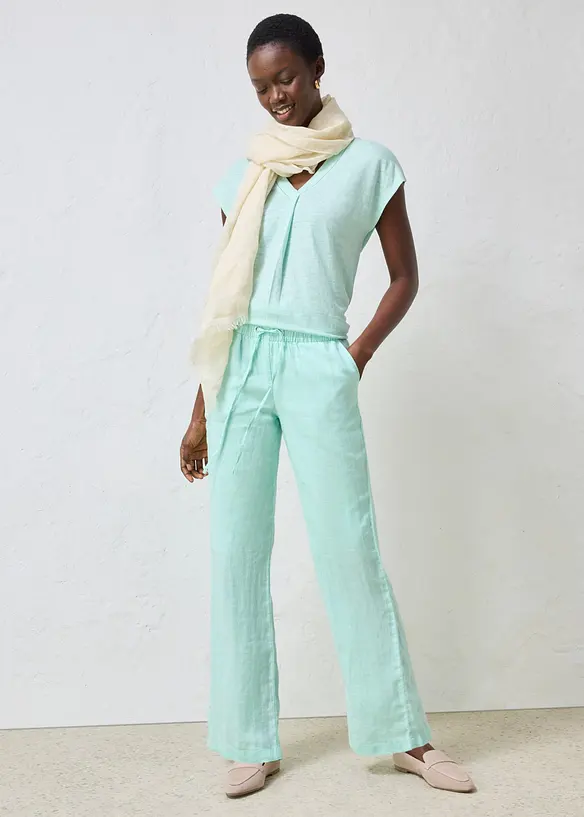 Pull on-linbukse, bonprix
