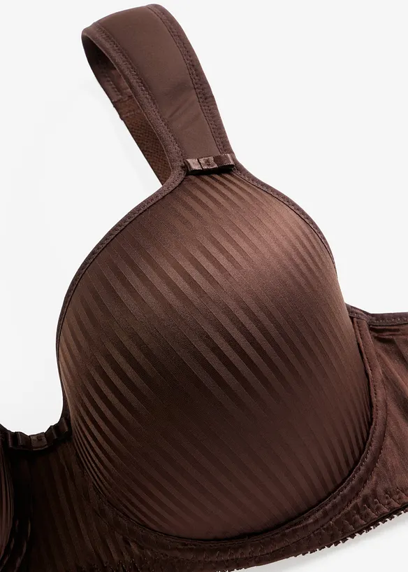 Padded-BH med polstrede stropper og glanseffekt, bonprix