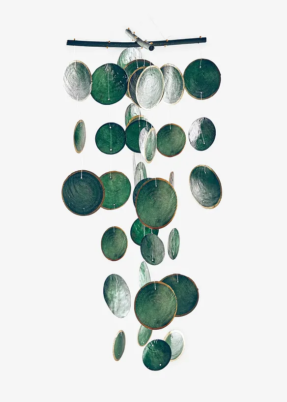 Vindspill med Capiz-skjell, Boltze Home Collections