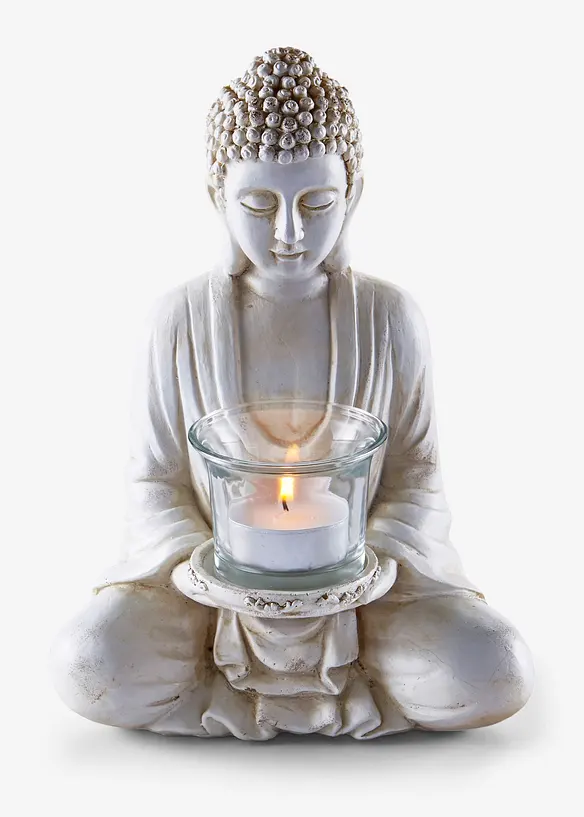 Telysholder Buddha-figur, bonprix