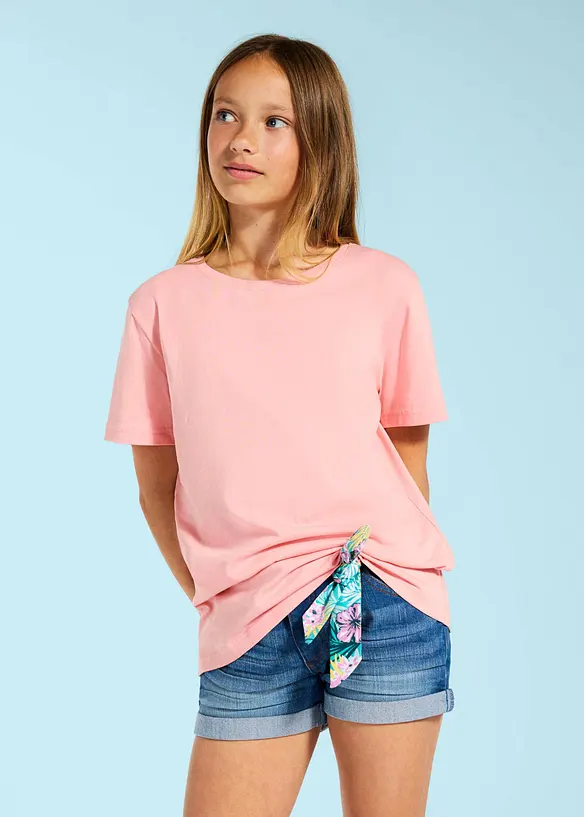 T-skjorte i 100% &oslash;kologisk bomull (3-pack), bonprix