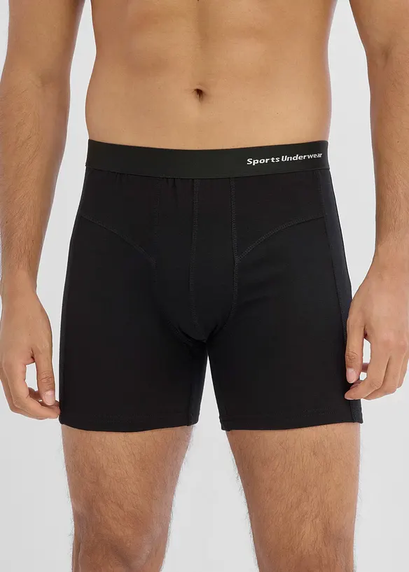 Bokserbriefs med &oslash;kologisk bomull (3-pack), bonprix