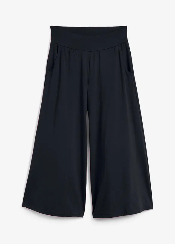 Loungewear culotte med vide ben, bonprix