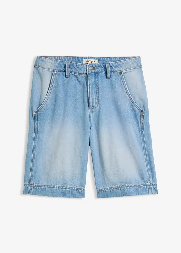 Lett jeans-bermudashorts Mid Waist, bonprix