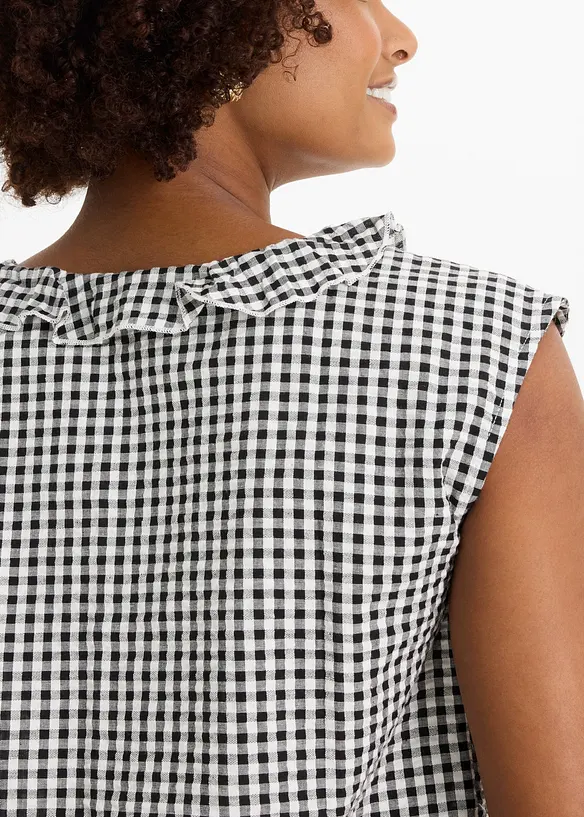 Bluse i 100% bomull, bonprix