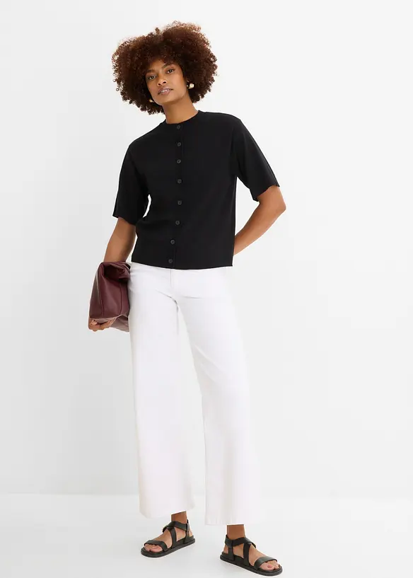 Finstrikket cardigan, bonprix