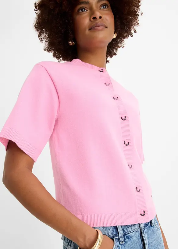Finstrikket cardigan, bonprix