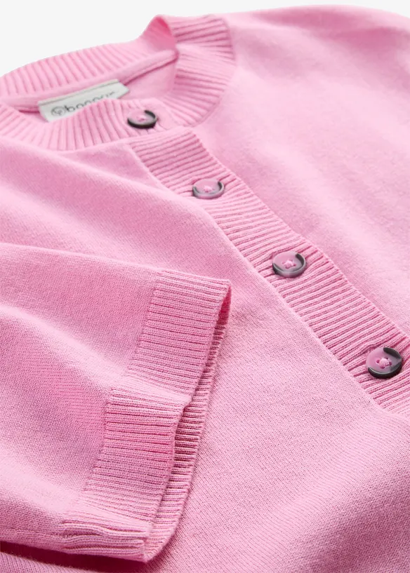 Finstrikket cardigan, bonprix