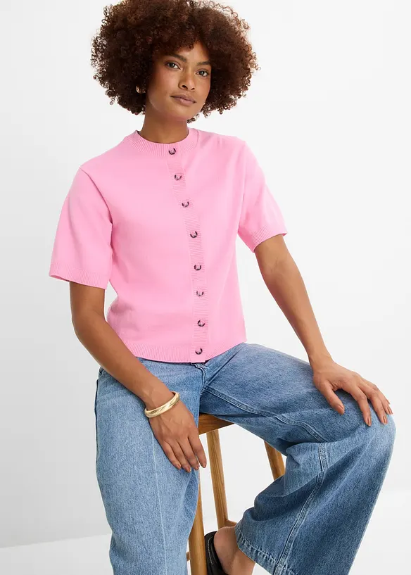 Finstrikket cardigan, bonprix
