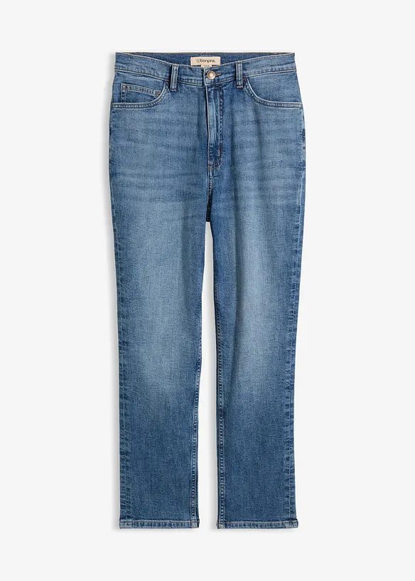Slim fit-jeans, high waist, cropped, bonprix