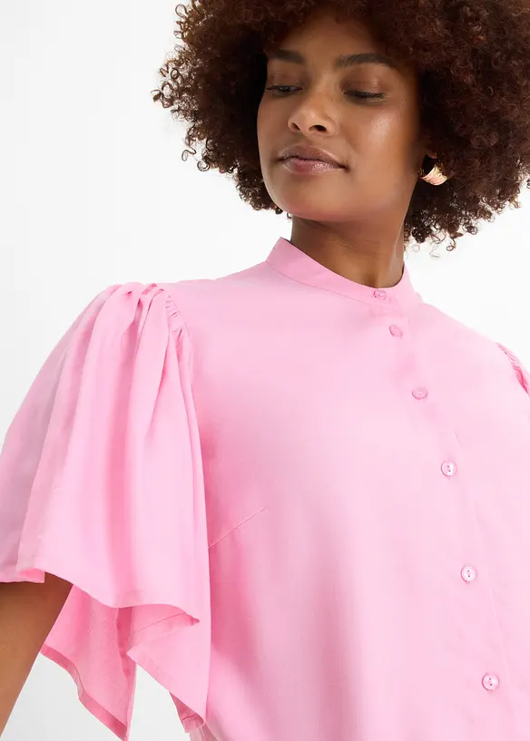 Bluse i viskose med pent fall, bonprix
