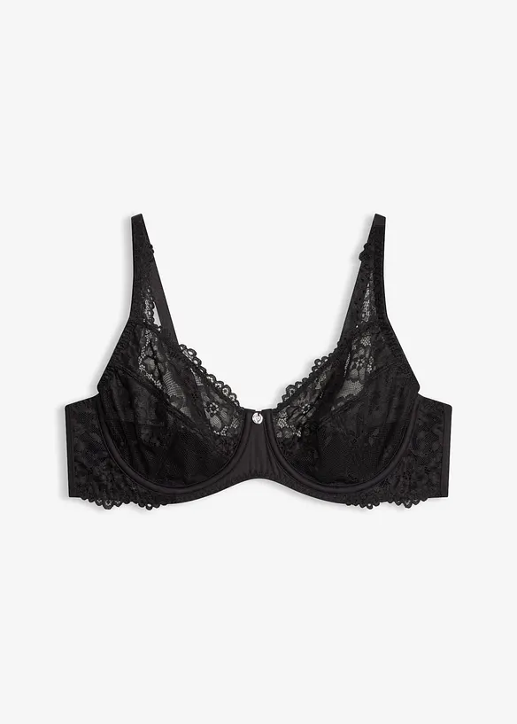 Spile-BH i nydelig blondemateriale, bonprix