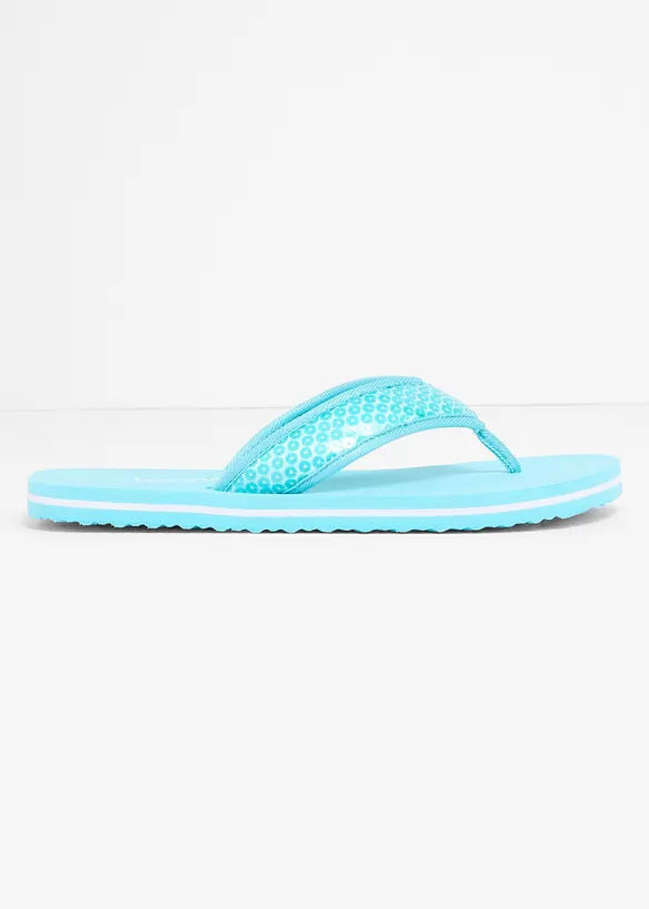 Flip-flops med paljetter, bonprix