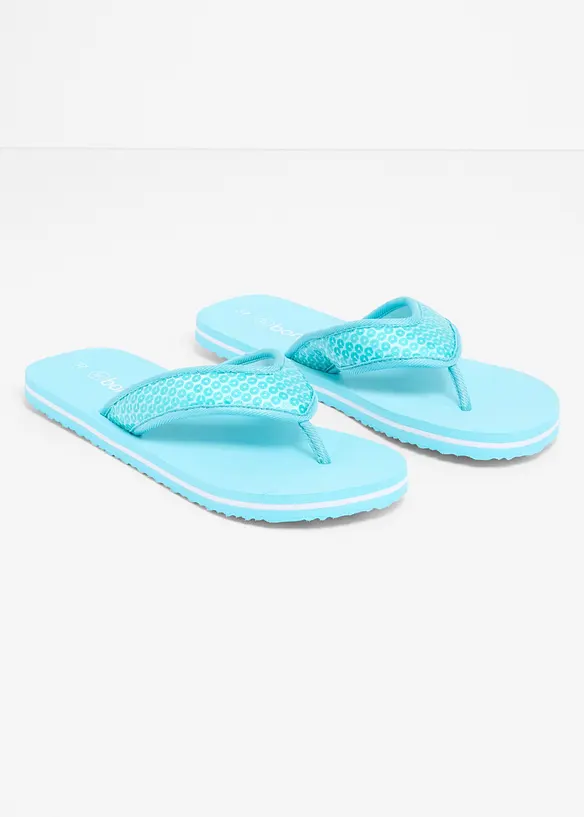 Flip-flops med paljetter, bonprix