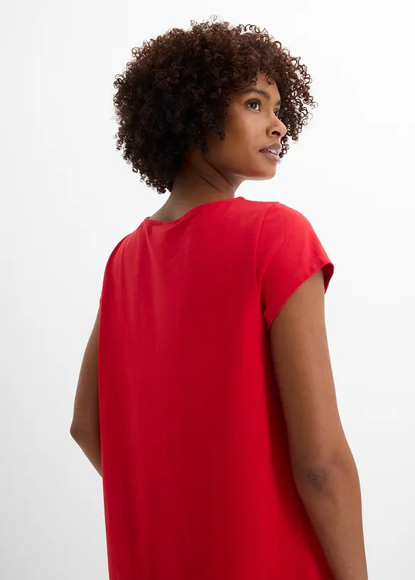 Jerseykjole i bomull med elastan, bonprix