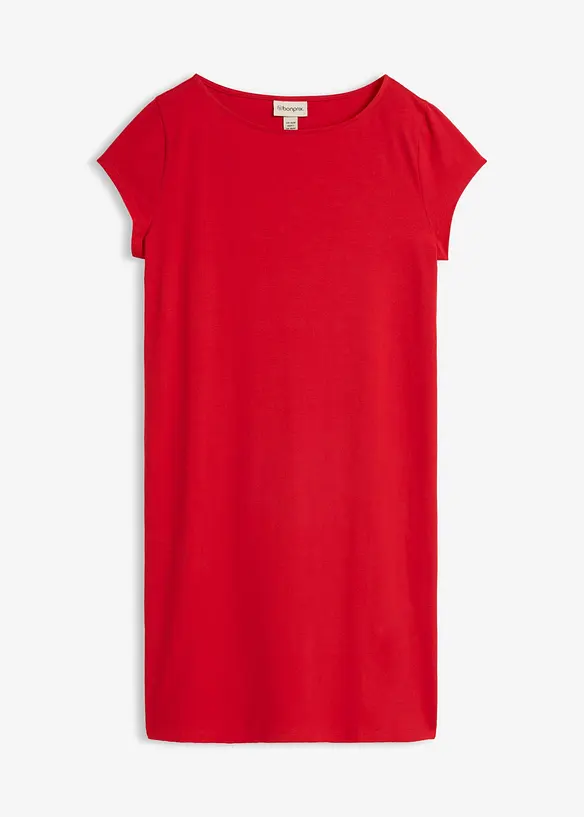Jerseykjole i bomull med elastan, bonprix