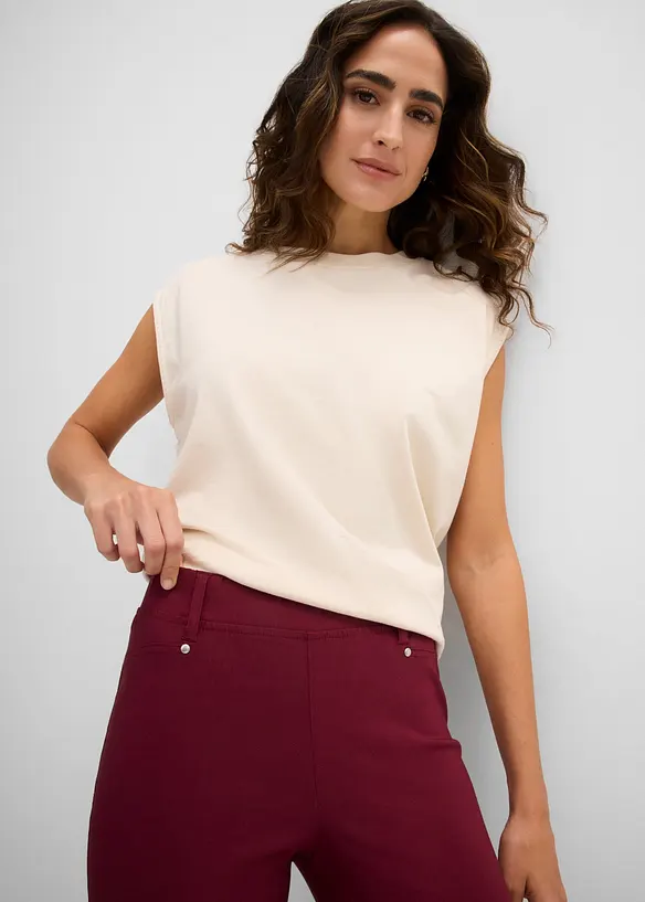 Pull on-bukse med stretch, bonprix