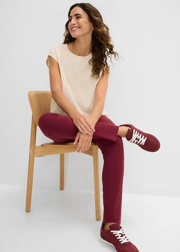Pull on-bukse med stretch, bonprix