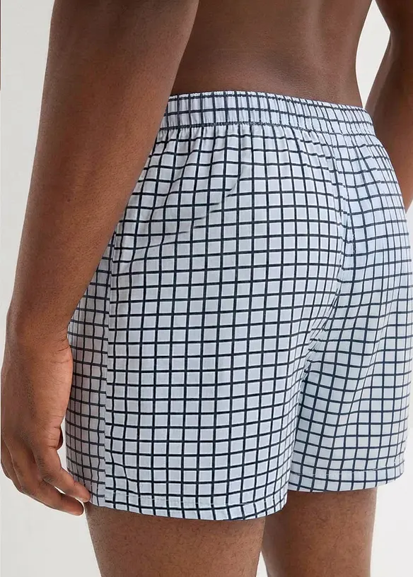 Ledig boxershorts i bomullsjersey (3-pack), bonprix