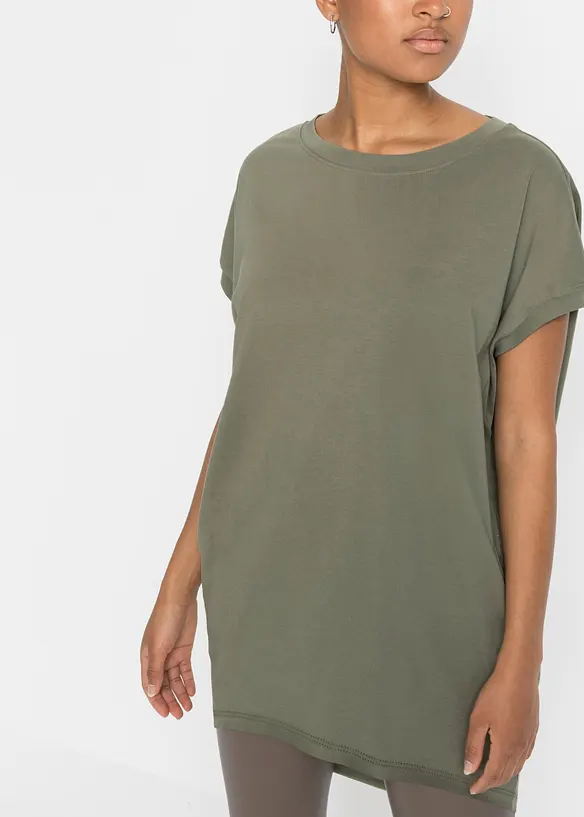 Lang topp i 100% bomull, bonprix