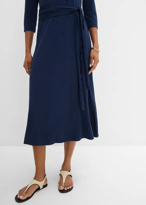 Kjole i viskosejersey, bonprix
