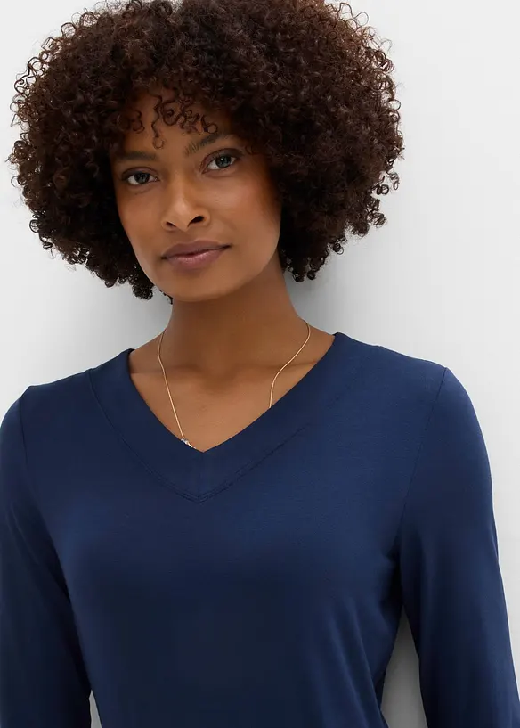 Kjole i viskosejersey, bonprix