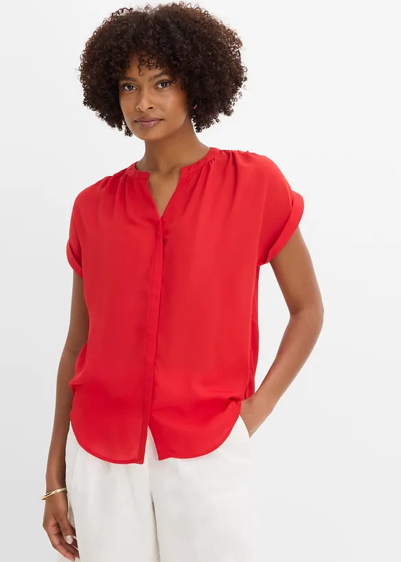 Bluse i georgette, bonprix