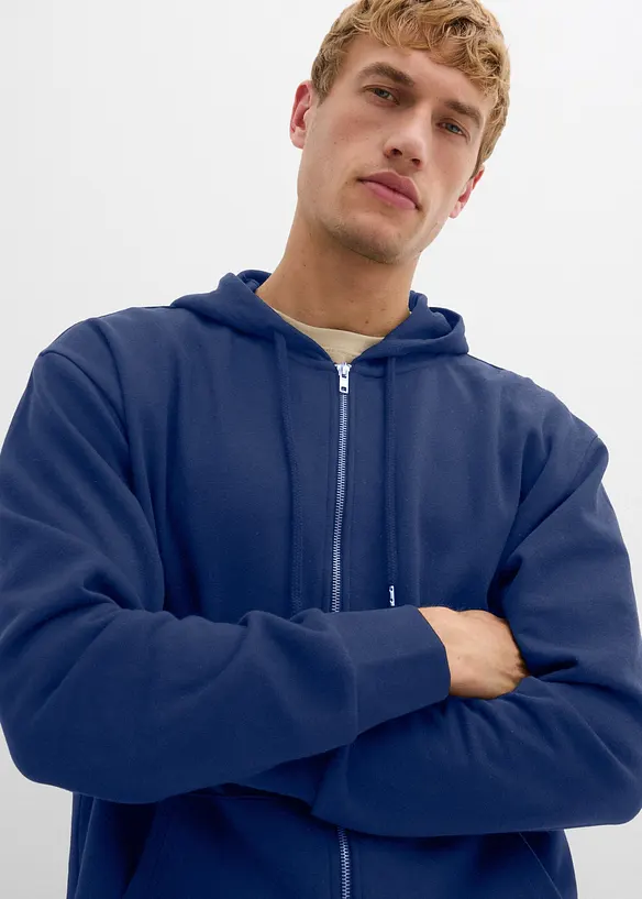 Hettejakke med bomull, Loose Fit, bonprix