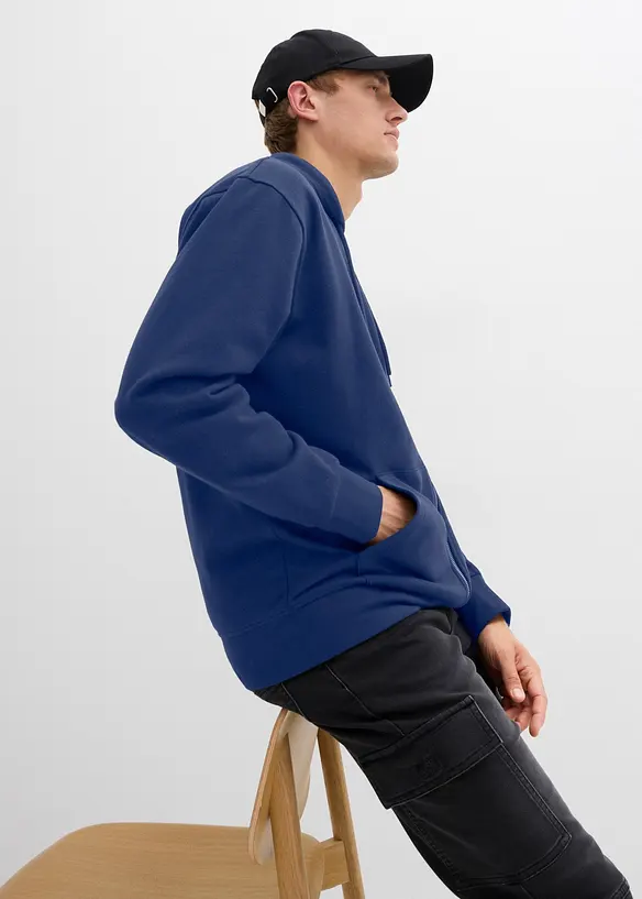 Hettejakke med bomull, Loose Fit, bonprix