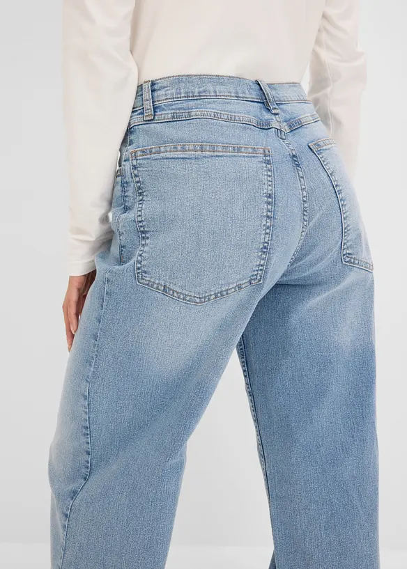 Wide Leg-jeans, High Waist, bonprix