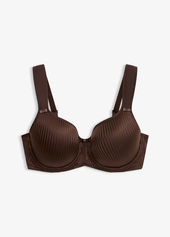 Padded-BH med polstrede stropper og glanseffekt, bonprix
