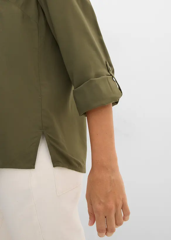 Lett bluse i fint fallende viskose, bonprix
