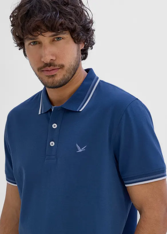 Poloskjorte (2-pack), bonprix