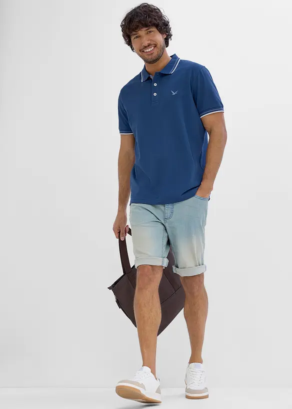 Poloskjorte (2-pack), bonprix