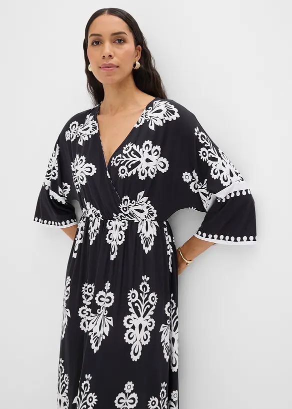 Jerseykjole i myk viskosemiks, bonprix