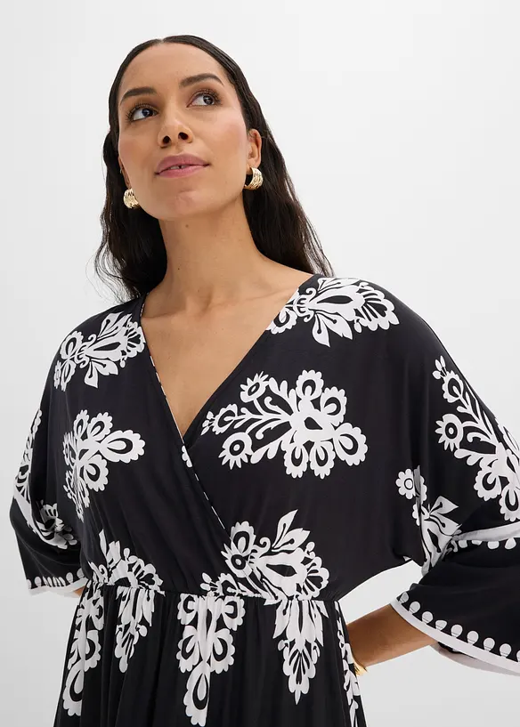 Jerseykjole i myk viskosemiks, bonprix