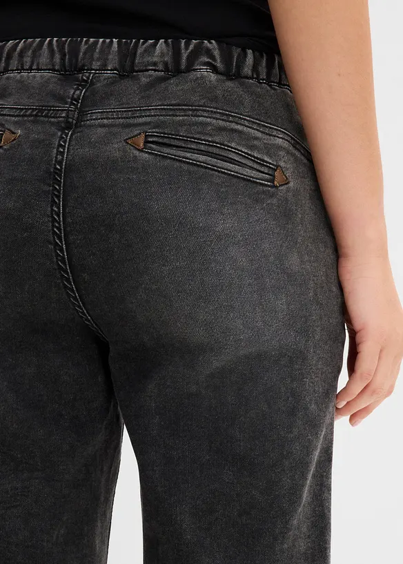 Joggejeans Mid Waist, stretch, bonprix